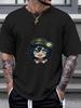 1pc Rosaria Playful Chibi Style Graphic T-shirt
