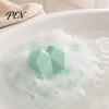 Spa Bath Bombs 80G Love Heart Bombs, Eucalyptus Green Tea Lavender Rose Moisturizing Scent, Essential Oils Fizzies Balls for Dry Skin Body Care