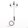 Scale Model Railway Train Lamp Lights - Pack of 5 Garden Landscape Accessories