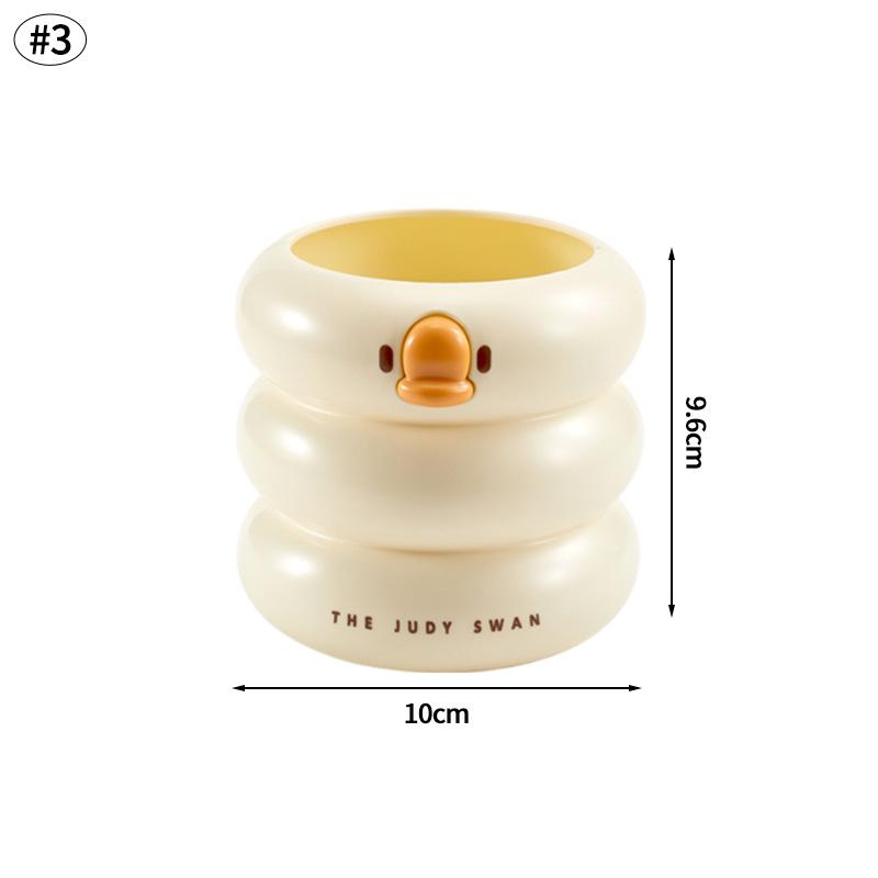 Creative Pen Holder Cartoon Cute Cartoon Pencil Holder Durable Pencil Case Home Office Desktop Decoration Student Stationery