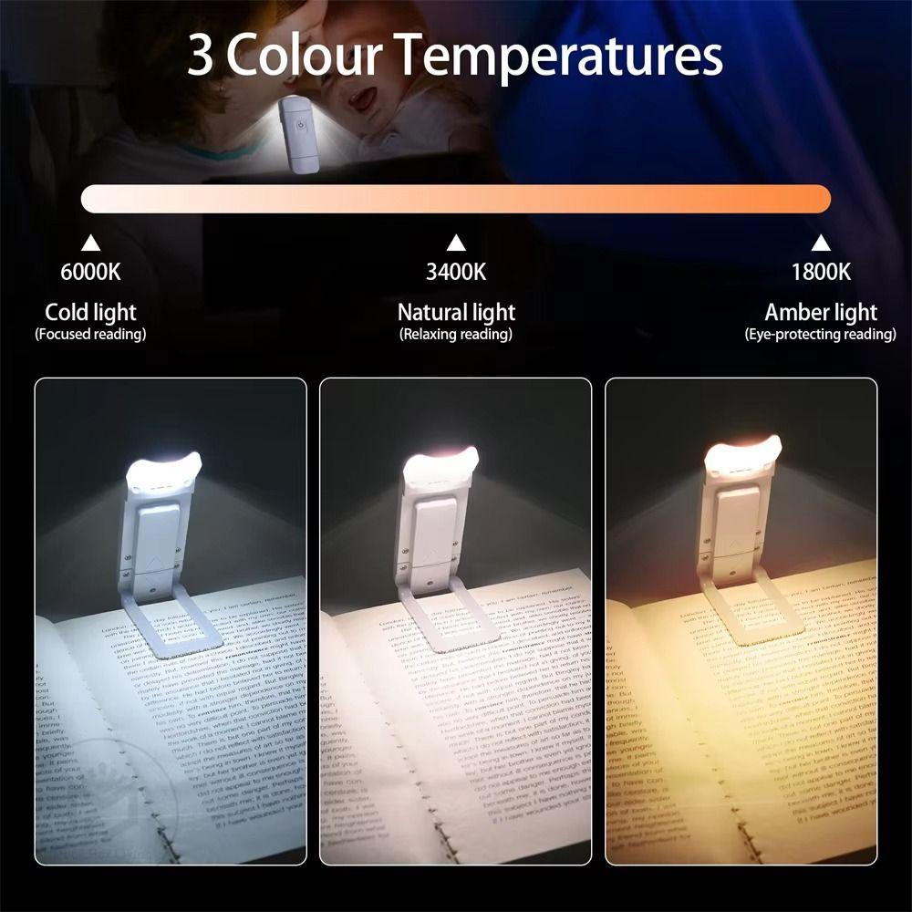 LED Mini LED Book Light Eye Protection Clip Desk Light  Bookmark Read Accessories