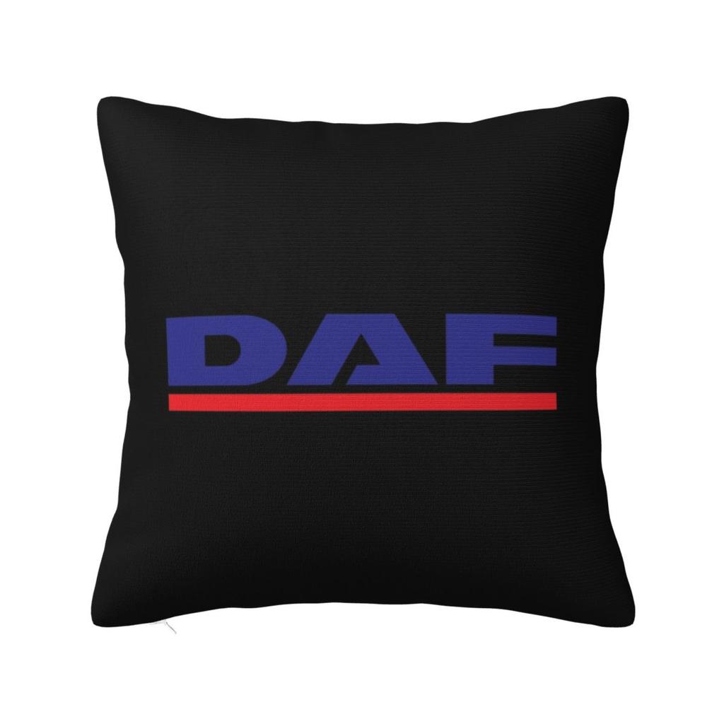DAF Red Design Best Logo Square Pillowcase Cushion Cover Pillow Case Throw Pillow Cover for Home Sofa Living Room