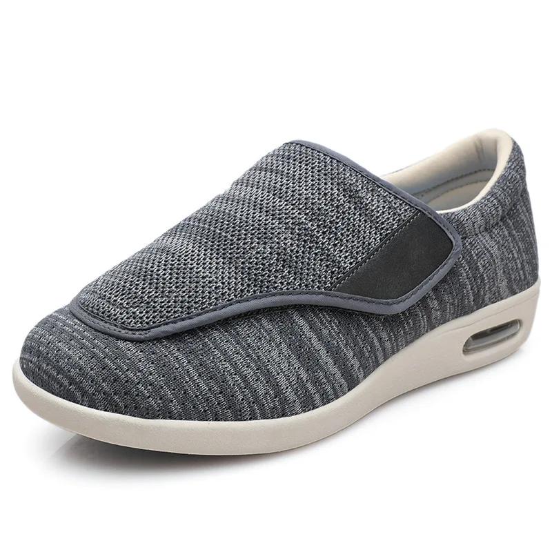 TWBEB Senile Orthopedics Wide Feet Swollen Women Shoes Thumb Eversion Adjusting Soft Comfortable Diabetic Shoe Men Walking Shoes