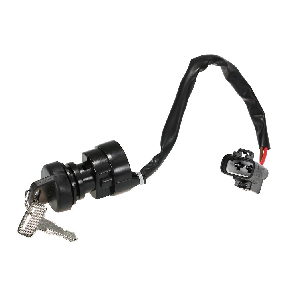 4 Pin Connector 3 Amp Switch Ignition Switch With 2 Keys For 2003-2006 Yamaha Kodiak 450 YFM450 4x4 ATV Yamaha Ignition Keys - Foto 3