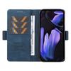 YIKATU YK-005 For Google Pixel 9a Case PU Leather Wallet Phone Cover Skin Touch Feeling