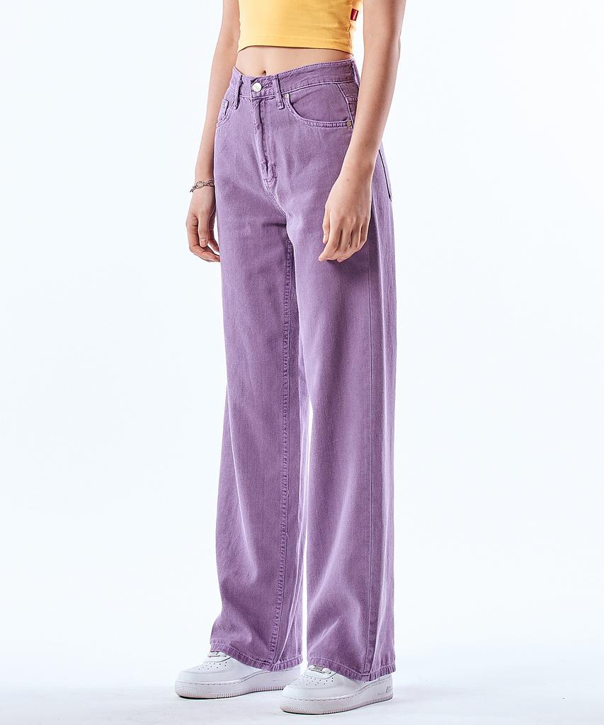 Pillogeulaem Superstar Pigment Wide Pants (Purple)
