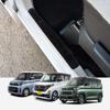 For MITSUBISHI Delica Mini Ek Cross/EV/Wagon/space Car Door Sill Protect Carpet Floor Mats Foot Pads Non-Slip Pad 4pcs/Set