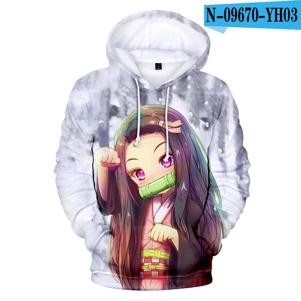 Anime Demon Slayer Kimetsu No Yaiba 3D Printed Hoodies Men Women Hoodie Harajuku Sweatshirts Boys Girls Tracksuits Clothes