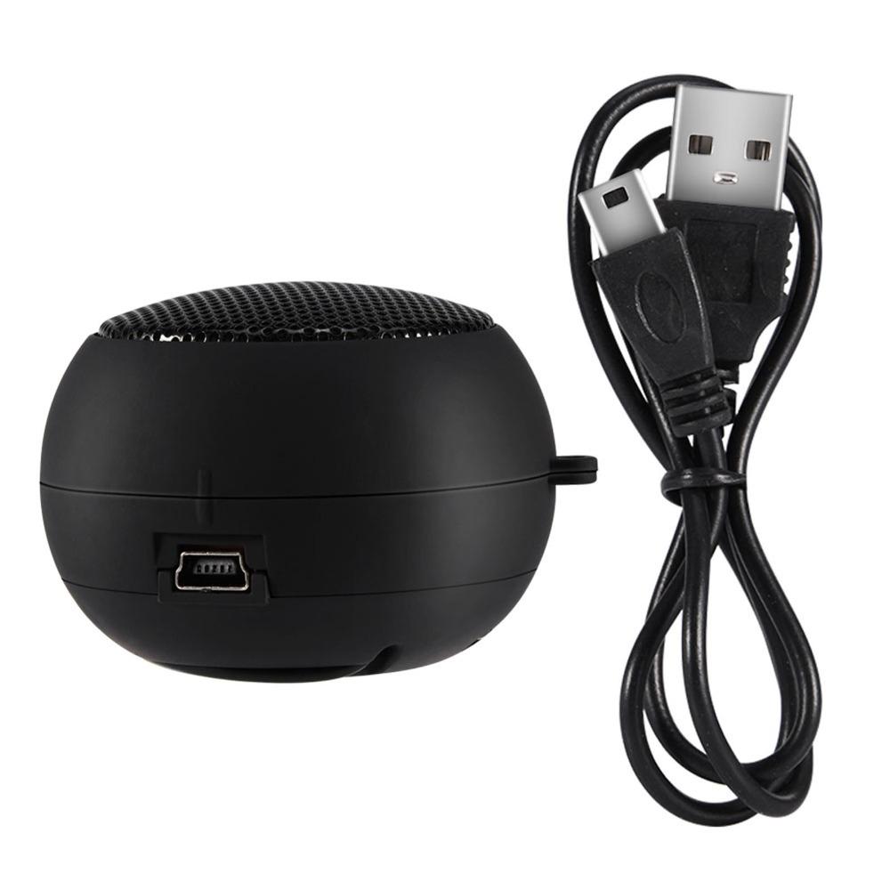 Compact Design Mini Travel Speaker 3.5mm Audio Jack Loud Speaker Compact Portable Speaker  Home Use