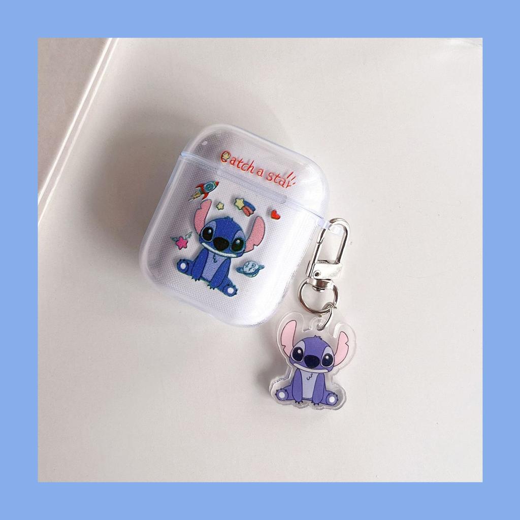 Cartoon AirPods1/1st generation Apple earphone case Pro1st generation Bluetooth earphone case Transparent earphone case Soft