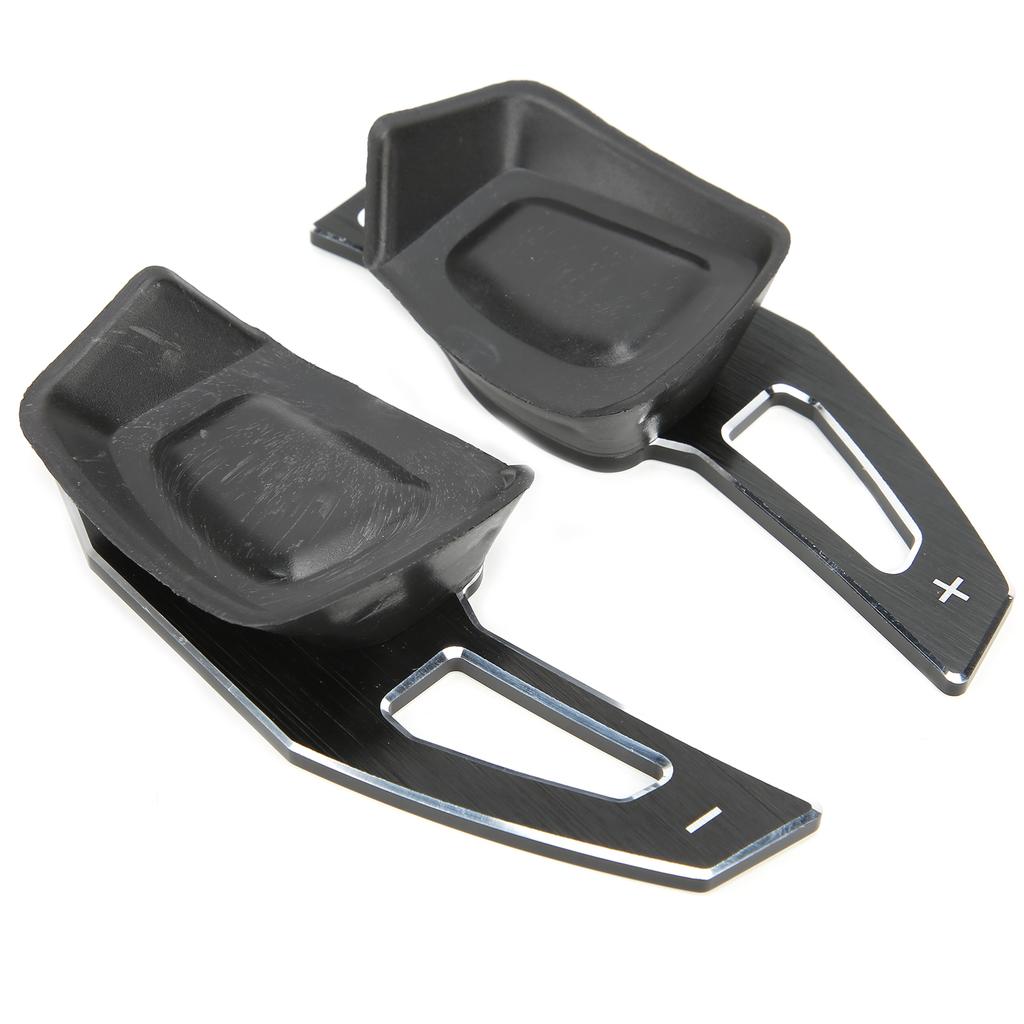 2pcs Car Ste ing Wheel   Paddles Aluminum Alloy AntiSlip Int ior Decoration Accessories(Red )