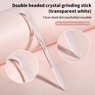 1 Stück Glas Nagelhautschieber Nagel Maniküre Stäbchen Professionelle Präzisionsfeile Nagelhautentferner Pediküre für Maniküre Nägel Zubehör