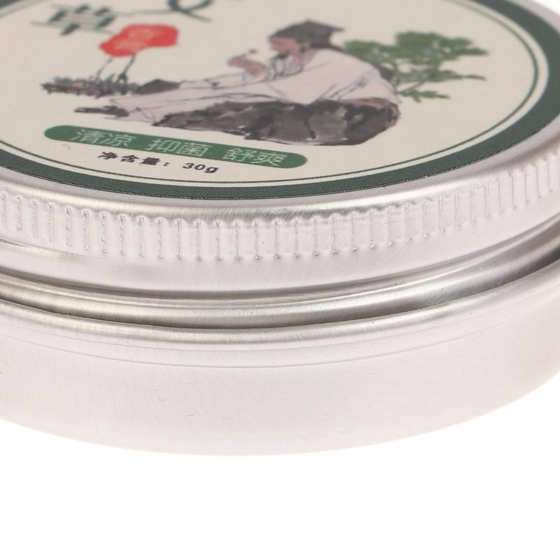 30G Herbal Moxibustion Cream Moxa Ointment Mugwort Health Care Massage Oil Relief Arthritis Body Pain Prevent Mosquito Bites