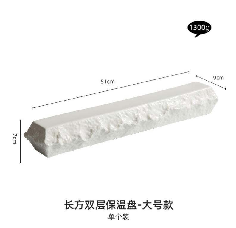 Step Shape Ceramic Plates Snacks Bowl Set Dessert Plate Wooden Ladder Fruit Dish Dinner Porcelain Cake Tray Food Tableware