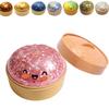 Giant Squishies Dumpling Bun Toy, Slow Rising Glitter Dumpling Stress Ball, Stress Relief Fidget Toy For Home Office Travel