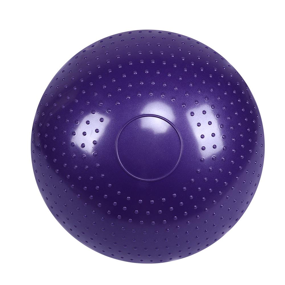 Purple Soft Yoga Balance Board Disc Gym Stability Air Cushion Massage Pad without Inflator Pump