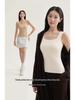 Nahtloser warmer Damen-Westen mit integrierten Brustpolstern - Slim Fit Herbst/Winter Basisschicht