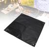 Protective Pad Under Grill Mat Black Fireproof Grill Pad Portable Grill Floor Pad  Camping Stove