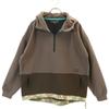 Brand new quolt Camouflage Anorak Parker L tea Men's Used