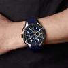 Megir Menn Sport Klokke Vanntett Lysende Kronograf Quartz Army Military Watches Klokke Menn