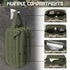 Bolsa de Higiene Tática Para Mulheres Bolsa de Higiene Ferramenta EDC Bolsas Molle Pequeno Kit Dopp Kit de Barbear Masculino Bolsa de Banho de Viagem