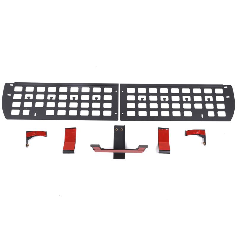 Aluminum Alloy For HUMMER H3 H3T 2005-2009 Car Tailgate Glass Window Storage Fence Bracket Storage Bracket Car Modification
