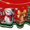 150/180cm Tischdecke Rund Polyester Vintage Überzug Weihnachts-Tischdecke für Herbst Erntedankfest Winterurlaub Küche Essen