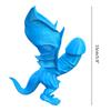 15cm Resin Dinosaur Figurine Funny Dinosaur Statue Ornament Sculpture for Single Wedding Party Decor
