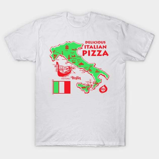 Delicious Italian Pizza T-Shirt S-5XL Fast Shipping S