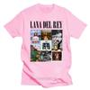 Lana Del Rey Print Tshirts Summer Causal Tops for Unisex Fashion Streetwear Y2K Women Oversize ONeck Short Sleeve Tops Tshirts