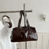Bolso Boston de Gran Capacidad de un Solo Hombro, Estilo de Gama Alta, Bolso de Hombro para Mujer