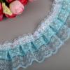 1pcs Printing Dots Embroidered Lace Trim 3 Layer DIY Craft Trim Lace Ribbon  Sewing Craft