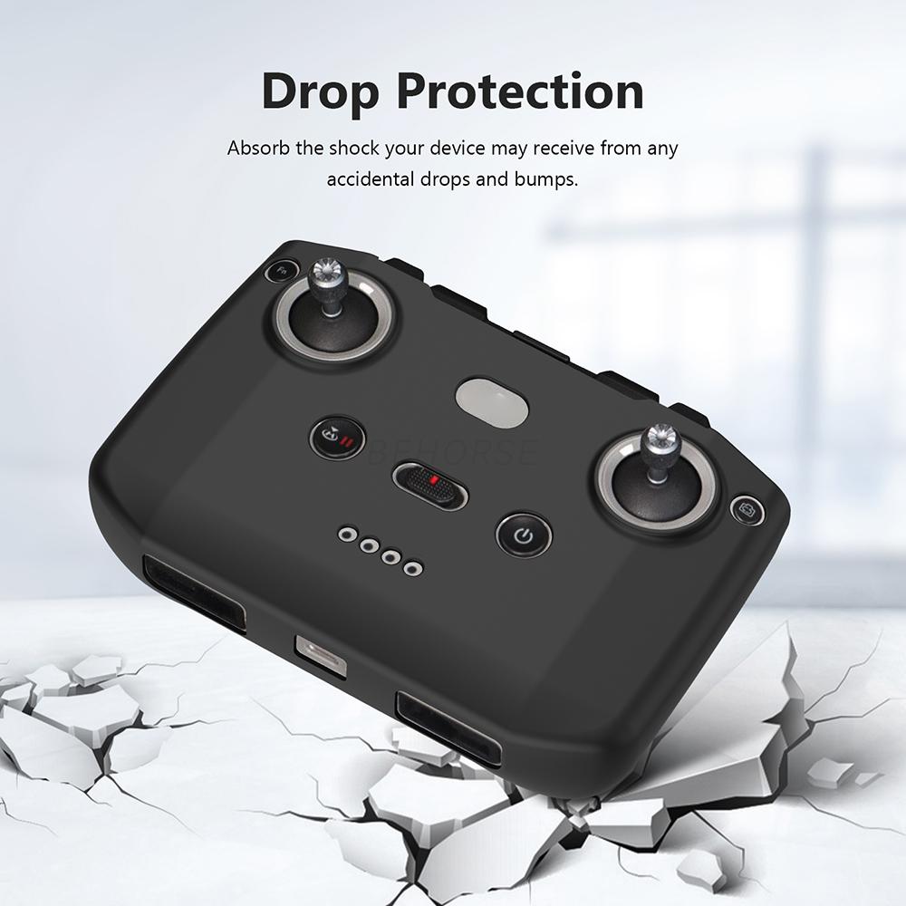 Anti-drop Silicone Sleeve For RC-N1/N2/N3 Case Shockproof Remote Control Cover For DJI Mini 5 Pro/4/NEO/Air 3S Drone Accessories