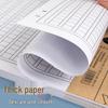 Composition & Manuscript Paper: 300, 400, 500 Squares, Single & Double Line for Students