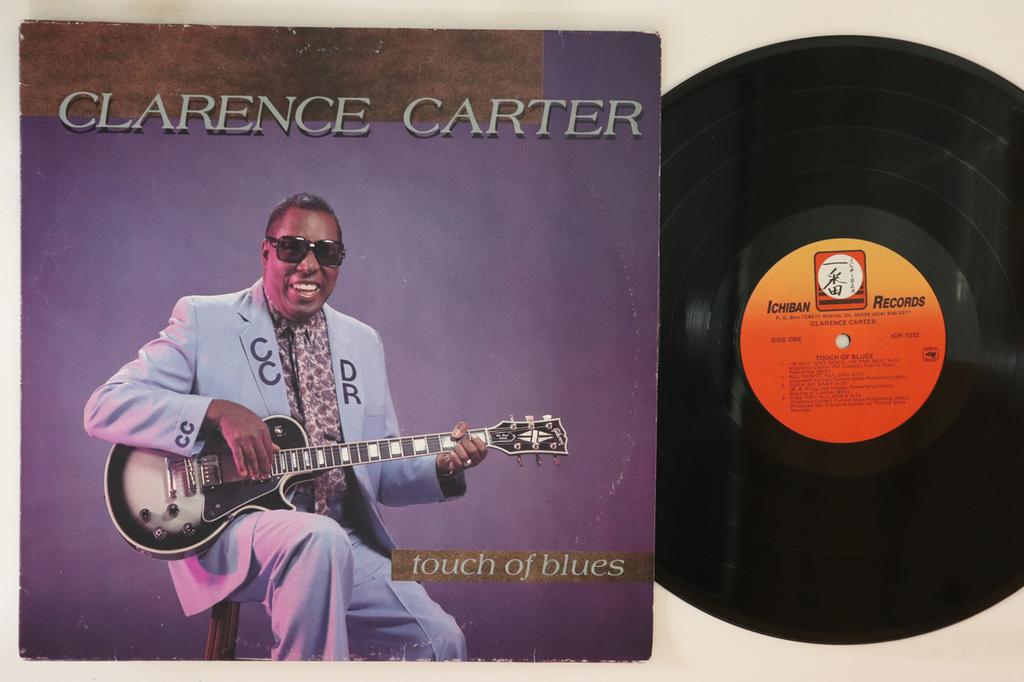 LP Record CLARENCE CARTER  Touch Of Blues ICH1032 ICHIBAN 1988 US SoulFunk Used