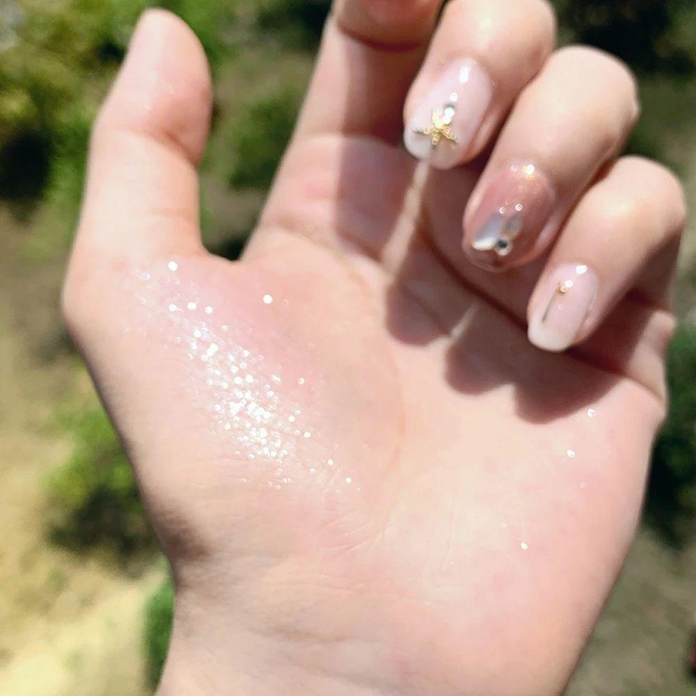 Make-up Highlighter Lipgloss Set Allover Diamond Veil Gloss Bomb Universal Lip Luminizer, Diamant Set, 1 Stück