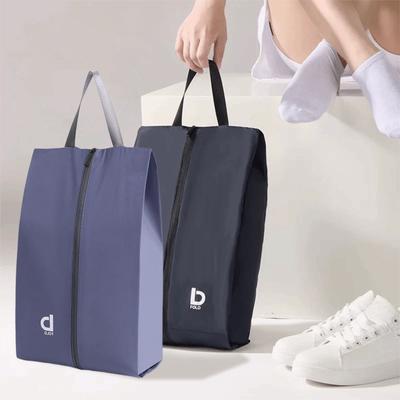 New Waterproof Shoe Storage Bag Nylon Fabric Dustproof Travel Bag Strong Zipper Portable Wardrobe Bag Fitness Sports