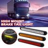 Universal LED Car Tail Lights for Trailers rucks,Lorries,and Pickups Brake/Stop/Turn Signal 12V-24V 15 LEDs Light Bar Strip
