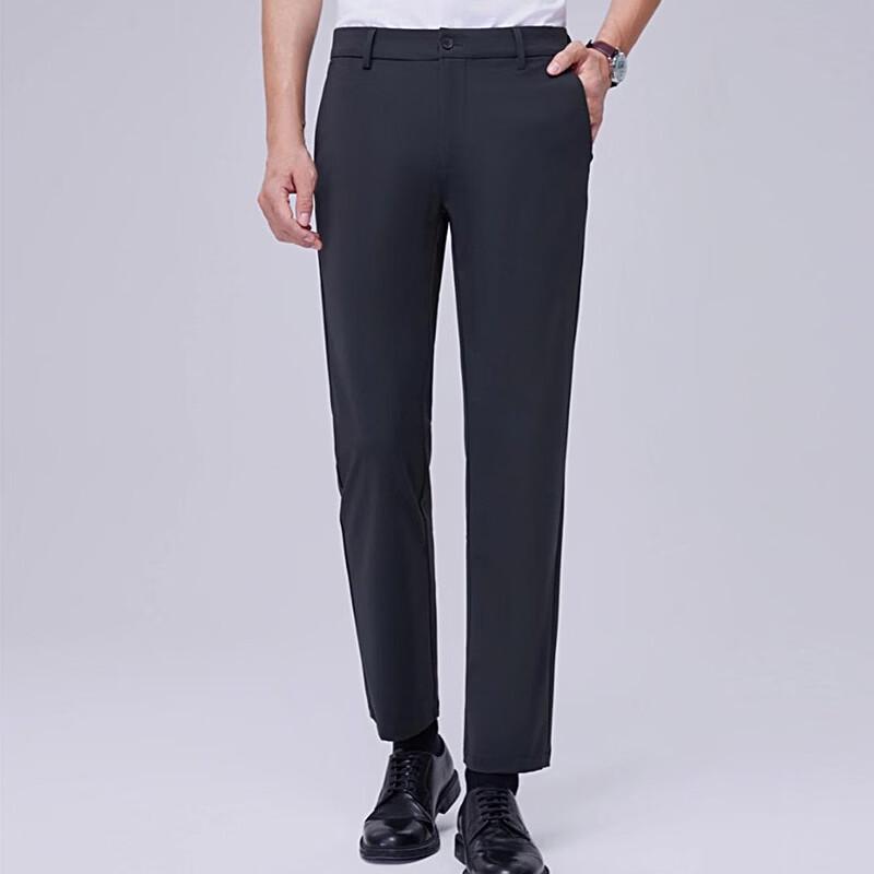 Men s Easy-Care Straight Business Trousers 31