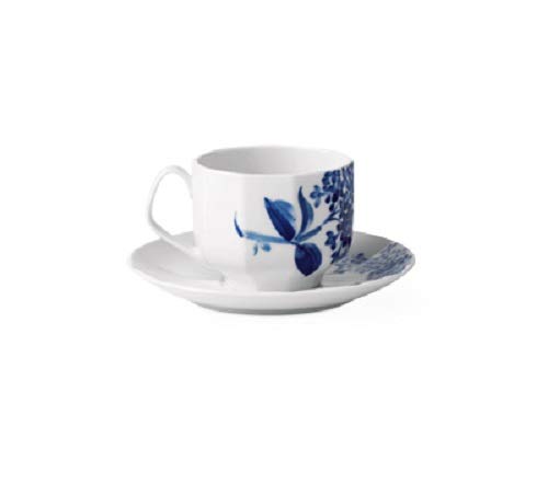[Officially Imported] Royal Copenhagen Blomst Cup & Saucer, 220ml, Lilac, Wedding Gift, 1025331