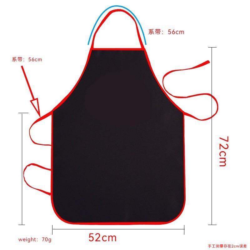 Nosleeve Waterproof Apron For Kitchen And Grilling With Colorful Abstract Design