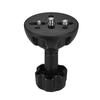 75mm Half Ball Flat To Bowl Adapter with 1 4  and 3 8  Screws for Fluid Head Tripod DSLR Rig Camera