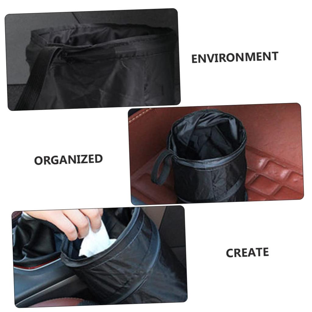 CHILDWEET 2pcs Car Trash Trash Trash Trash Bin Auto Car