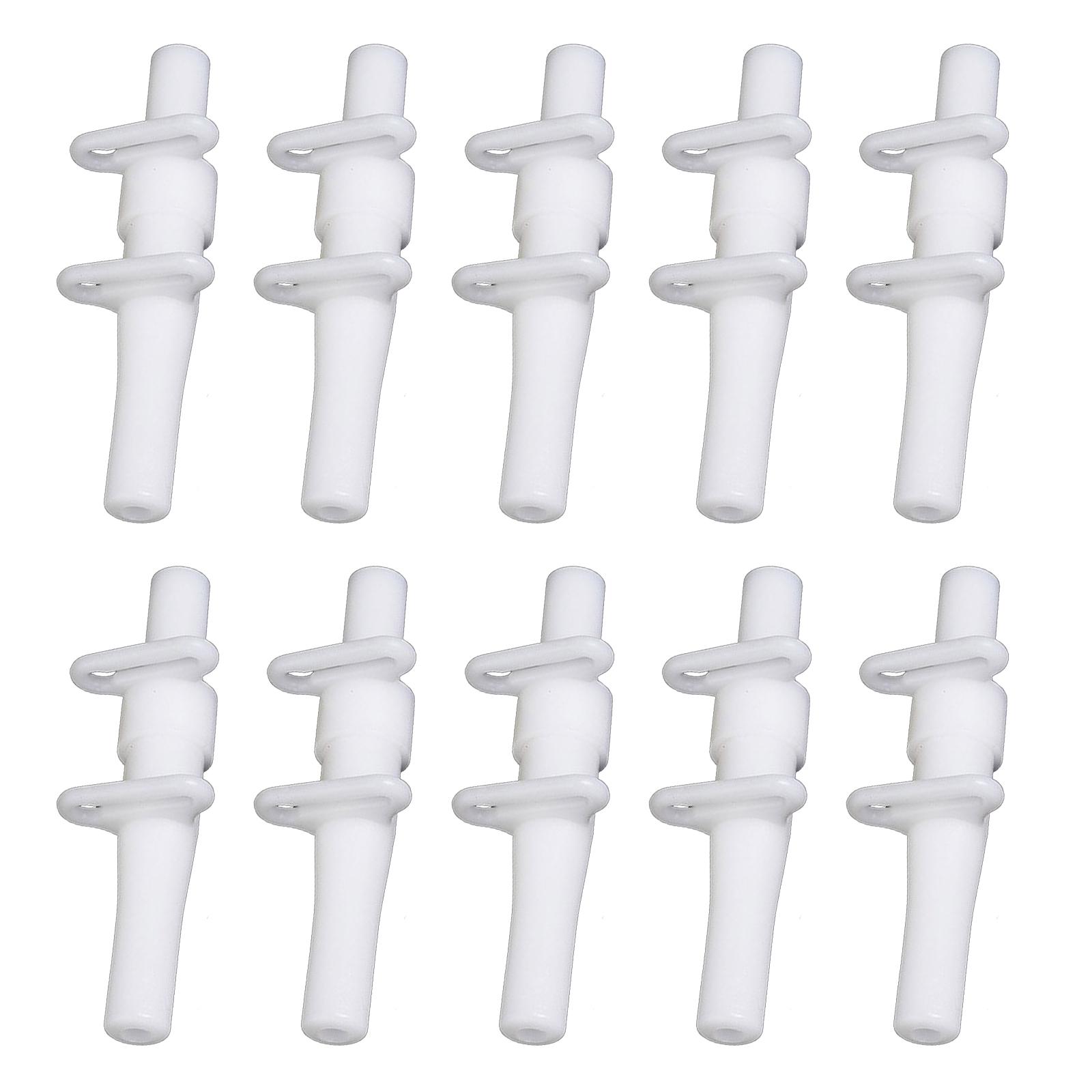 

10pcs Tent Pole Connectors Tent Pole Joint Fittings Tent Frame Replacement Part for Camping Tents Frame 5