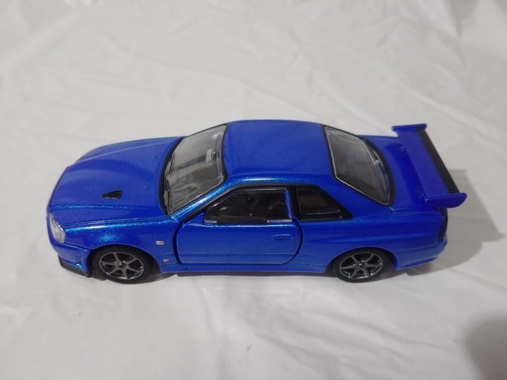 Tomica Premium RS Nissan Skyline II Nr Bayside Blue 1/43 GT-R V-spec