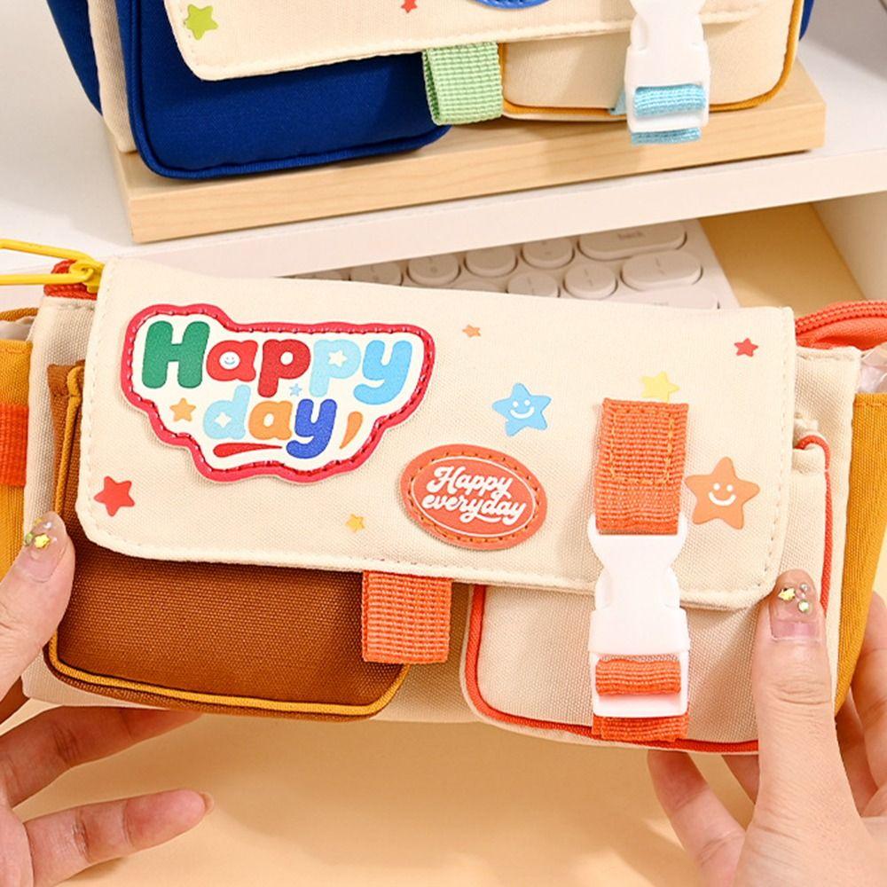 High Appearance Pencil Case Large Capacity Pen Bag New Stationery Organizer  Students