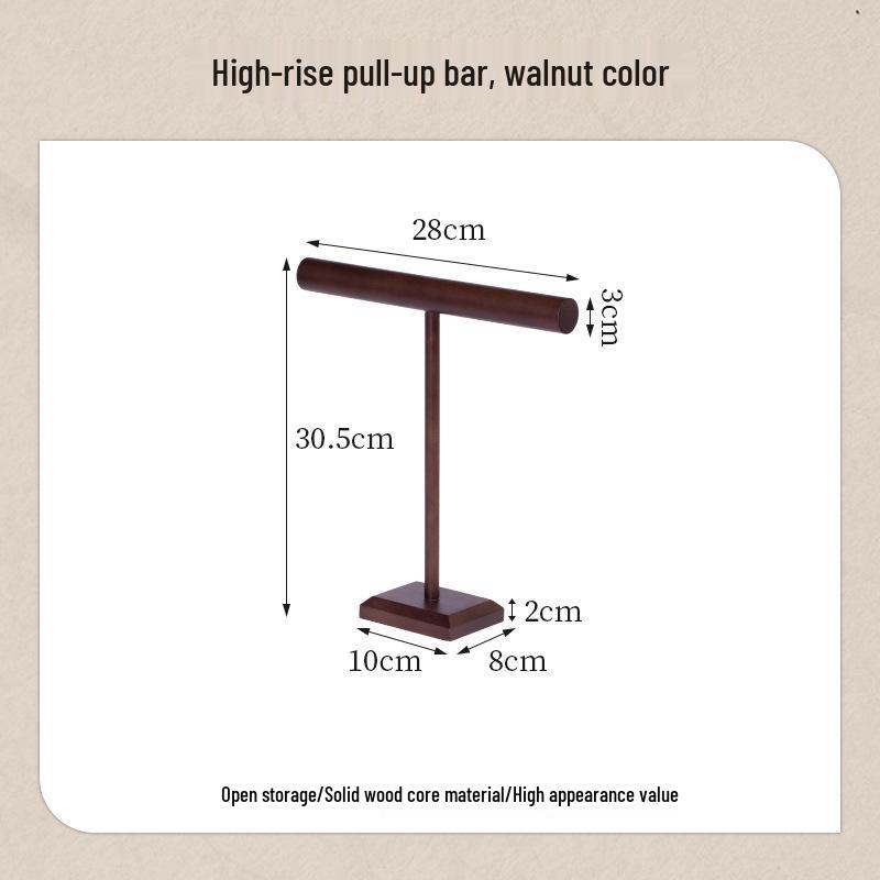 Luxury Solid Wood Watch and Jewelry Display Stand