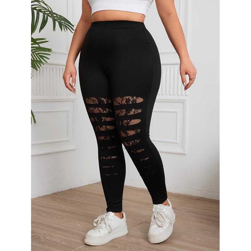 

H 35916 Milk Silk Leggings Tight Base Layer Pants 1XL чёрный