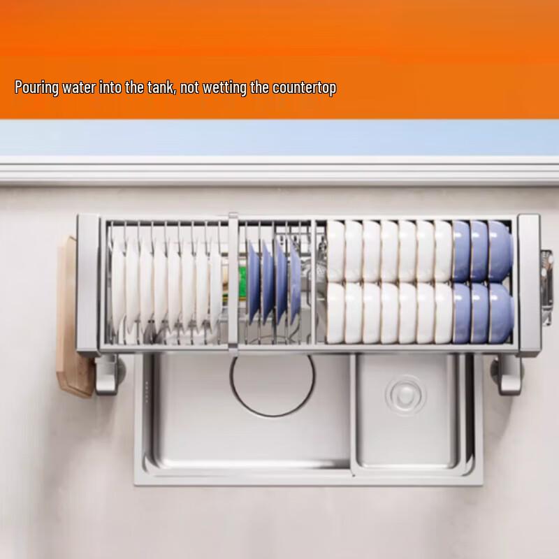 Beifu Kitchen Countertop Expandable Dish Rack