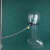 Lockable Anti-Vomiting Dog Muzzle Gag - Large Size with One-Word Strap for Kinky Outdoor Use